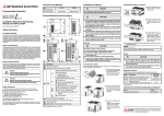 Installation Manual for Positioning Modules LD75P4, LD75D4