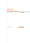 ONECell25 Installation Manual