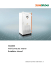 SG100K3 Grid-Connected Inverter Installation Manual