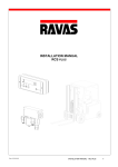 INSTALLATION MANUAL RCS PLUS