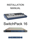 INSTALLATION MANUAL