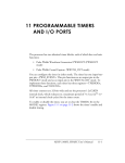 Chapter 11, Programmable Timers and I/O Ports