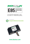 USER MANUAL - E85 tuning.hu