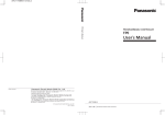 FP0 User's Manual - Panasonic Electric Works Schweiz AG