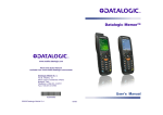 Datalogic Memor™ User's Manual