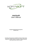 InfoCity3D User's Manual
