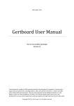 Gertboard User Manual