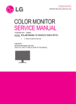 COLOR MONITOR SERVICE MANUAL