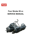 Four Stroke 50 cc SERVICE MANUAL