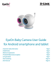 EyeOn Baby Camera User Guide for Android - D