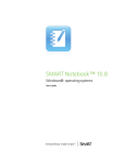 SMART Notebook 10.8 user's guide for Windows operating systems