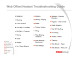 Web Offset Heatset Troubleshooting Guide