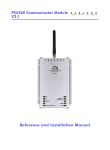 PCS200 Communicator Module: Reference and Installation Manual