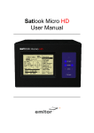 Satlook Micro HD User Manual