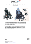 Οδηγίες Χρήσης Ηλεκτροκίνητου Αμαξιδίου/ Power Wheelchair User
