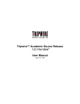 Tripwire™ Academic Source Release 1.3.1 for Unix® User Manual