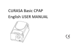 CURASA Basic CPAP English USER MANUAL