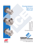 Compressor Service Manual - Omega