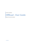 OffRoad - User Guide - Juvander Consulting Oy