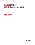 FIFO Generator Core v3.3 User Guide