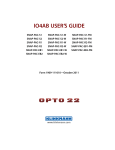 IO4AB USER'S GUIDE