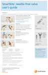 SmartSite® needle-free valve user's guide