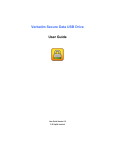 Verbatim Secure Data USB Drive User Guide