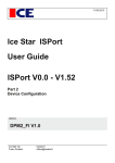 Ice Star ISPort User Guide ISPort V0.0 - V1.52