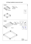 DIY Shape installation manual and remark