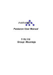 Fastaxon User Manual T-76.115 Group: Muuntaja