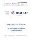 Product User Manual for the ARS aerosol products