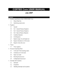 COFFEE Core USER MANUAL