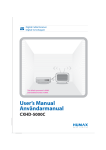 User's Manual Användarmanual