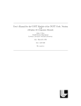 User's Manual for the USNT Module of the NUFT Code