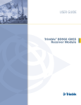 Trimble BD960 GNSS Receiver Module User Guide
