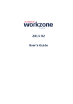 WorkZone Explorer - User's Guide