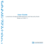 Lumension Endpoint Management and Security Suite