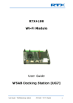 RTX4100 Wi-Fi Module User Guide WSAB Docking Station [UG7]