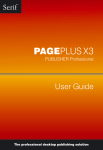PagePlus X3 User Guide
