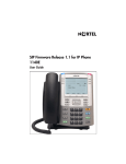 SIP Firmware Release 1.1 for IP Phone 1140E User Guide
