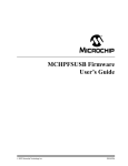 MCHPFSUSB Firmware User's Guide