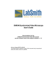 SVM340 Synchronized Video Microscope User's Guide