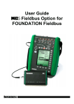 User Guide for MC5 FOUNDATION Fieldbus Option