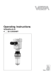 Operating Instructions - VEGAPULS 61 - 4 ? 20 mA/HART