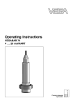Operating Instructions - VEGABAR 74 - 4 ? 20 mA/HART