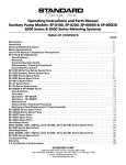 Operating Instructions and Parts Manual Sanitary Pump Models: SP