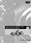 Explosion-Protected VARIMOT Variable Speed Gear Units and