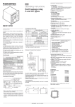 RESYS P40 Operating instructions Earth leakage relay A and AC