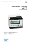 Analogue Signal Transmitter AST3