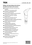 Safety and operating instructions - AL Del